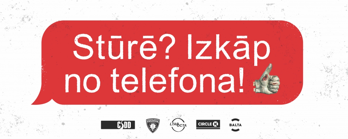 Stūrē? Izkāp no telefona!