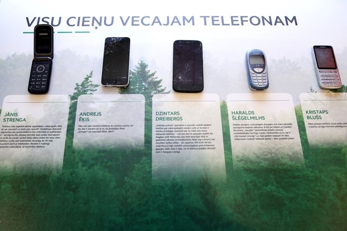 Visu cieņu vecajam telefonam 